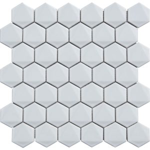 Beyaz 3d Hexagon Porselen Fayans