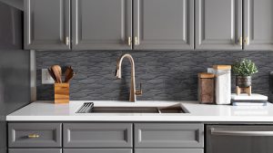 Elongated Hexagon Mutfak Tezgah Arasi Porselen Fayans