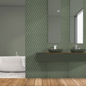 Yesil Harlequin Porselen Fayans