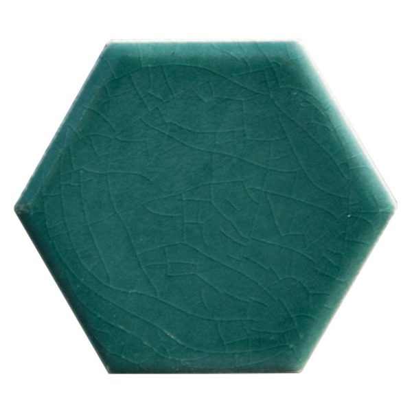 Yesil Hexagon Porselen Fayans